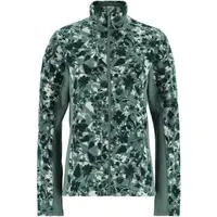 KARI TRAA THALENA Dámská fleecová mikina, tmavě zelená, velikost