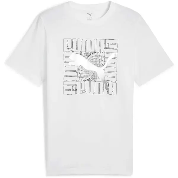 Puma GRAPHIC FOIL TEE Pánské triko, šedá, velikost