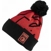 Puma SLAVIA PRAGUE POMPOM BEANIE Čepice, červená, velikost UNI
