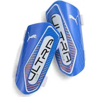 Puma ULTRA LIGHT STRAP Chlapecké fotbalové chrániče, modrá, velikost