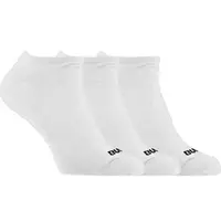 Bula NO SHOW 3PK Pánské ponožky, bílá, velikost 37-39
