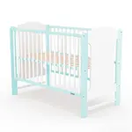 NEW BABY ELSA Dětská postýlka, světle modrá, velikost