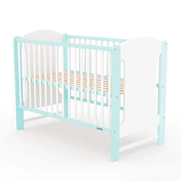 NEW BABY ELSA Dětská postýlka, světle modrá, velikost