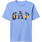 GAP LOGO Chlapecké tričko, světle modrá, velikost