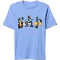 GAP LOGO Chlapecké tričko, světle modrá, velikost