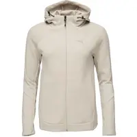 Puma EVOSTRIPE FULL ZIP HOODY Dámská mikina, béžová, velikost