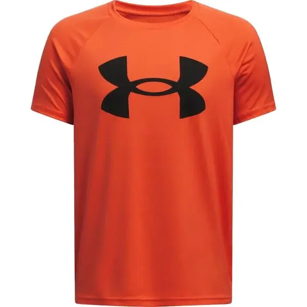 Under Armour TECH BIG LOGO Chlapecké triko, oranžová, velikost XL