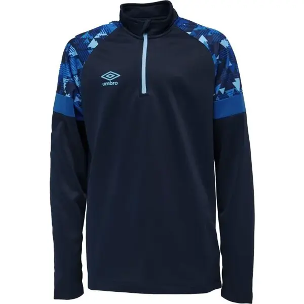 Umbro FORMATION QUARTER ZIP - JNR Dětská sportovní mikina, tmavě modrá, velikost L