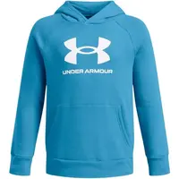 Under Armour RIVAL Chlapecká mikina, světle modrá, velikost XL