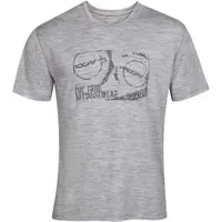 PROGRESS AORAKI Pánské merino triko, šedá, velikost