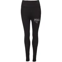 Puma SQUAD HIGH WAIST LEGGINGS Dámské legíny, černá, velikost