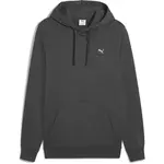 Puma ESSENTIALS ELEVATED HOODIE FL Pánská mikina, tmavě šedá, velikost