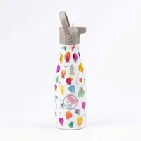 COOL BOTTLES KIDS CRAZY SKULLS 260 ML Dětská láhev, mix, velikost 260 ML