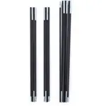 LOAP BEACH Tyče ke stanu, černá, velikost