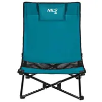 NILS CAMP NC3306 Skládací křeslo, tyrkysová, velikost