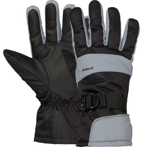 Willard TARUN Pánské lyžařské rukavice, černá, velikost