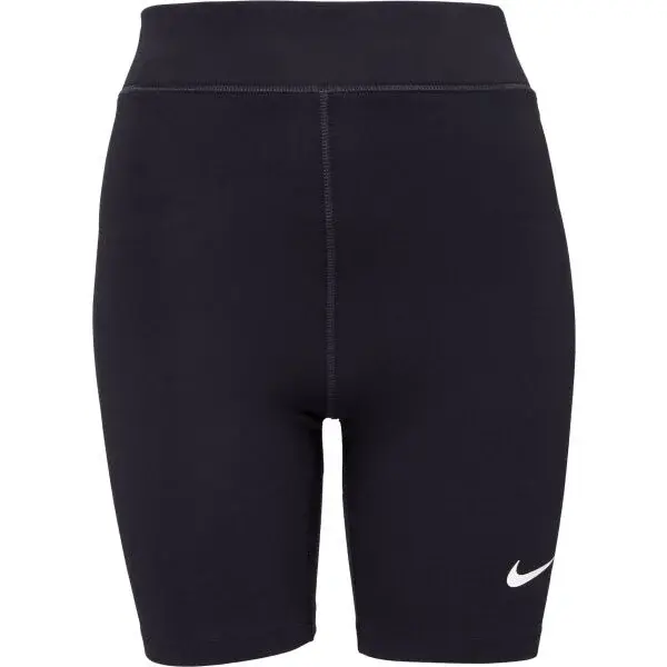 Nike SPORTSWEAR CLASSIC Dámské elastické šortky, černá, velikost