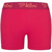 KILPI DOMINO Dámske krátke funkčné legíny, ružová, veľkosť