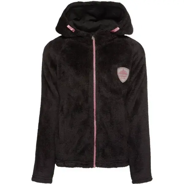 LOAP CHEMILA Dívčí mikina, černá, velikost 146-152