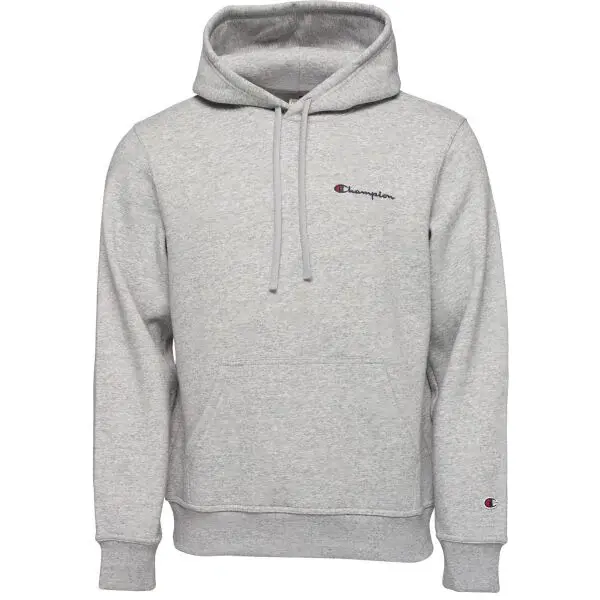 Champion SCRIPT SHOP Pánská mikina, šedá, velikost