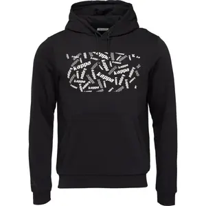 Kappa LOGO FOJO Pánská mikina, černá, velikost