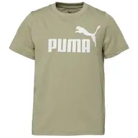 Puma ESSENTIALS N0. 1 LOGO TEE B Chlapecké triko, khaki, velikost