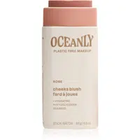 Attitude Oceanly Plastic Free Makeup tuhá krémová tvářenka pro suchou až citlivou pleť odstín Rose 8.5 g