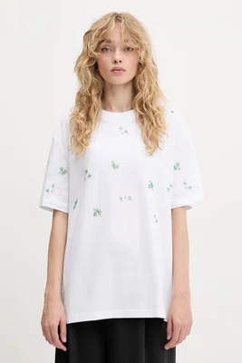 Dětské tričko Stine Goya dámské, bílá barva, SG-PF25-T061-2366