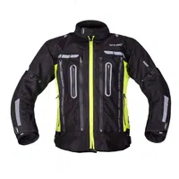 Moto bunda W-TEC Gelnair EVO černá-fluo S