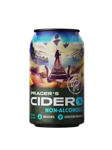 Pragers Cider non-alcoholic 330 ml