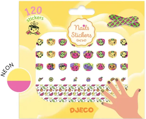 Samolepky na nehty - Ovoce