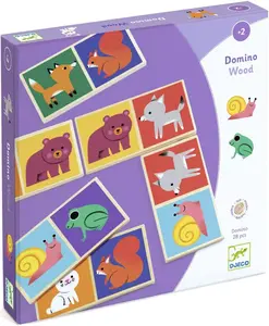 Domino Lesní zvířátka