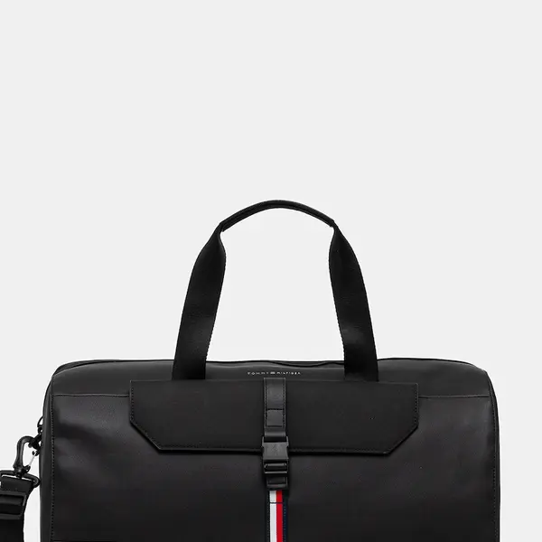 Taška Tommy Hilfiger černá barva, AM0AM13481