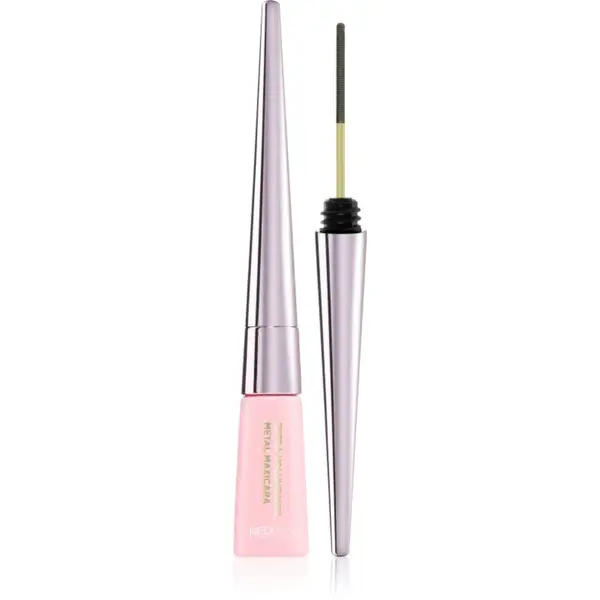 Neogen Dermalogy Extra Slim Metal Maxicara dlouhotrvající řasenka pro objem odstín Black 6 ml