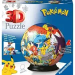 3D Puzzle-Ball: Pokémon 72 dílků