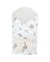 EKO Zavinovačka mušelínová s kokosovou vyjímatelnou vložkou Gardener Bear 75x75cm