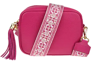 NovaKabelka.cz Bala Fuxia s přídavným popruhem III