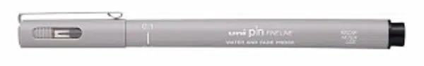 Světle šedý liner Uni Pin 0,1mm