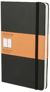 Zápisník MOLESKINE tvrdý linkovaný černý L