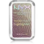 NYX Professional Makeup Buttermelt Highlighter rozjasňovač odstín butta in black 45 5 g