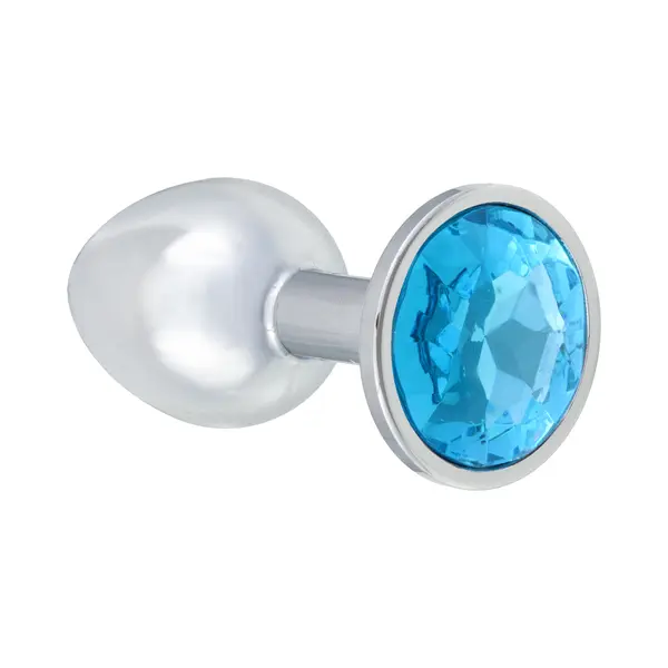 LOLA GAMES Anální kolík Diamond Light blue Sparkle Small