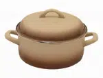 METALAC Kastrol s poklicí Capuccino 22cm 3,5lt