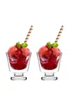 Sada dezertních pohárů Vialli Design Soho 250 ml 2-pack