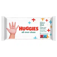 HUGGIES Single All Over Clean čistící ubrousky 56 kusů