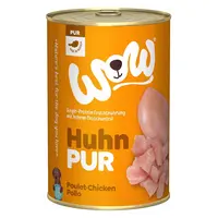WOW Kuřecí monoprotein PUR konzerva pro psy 400 g