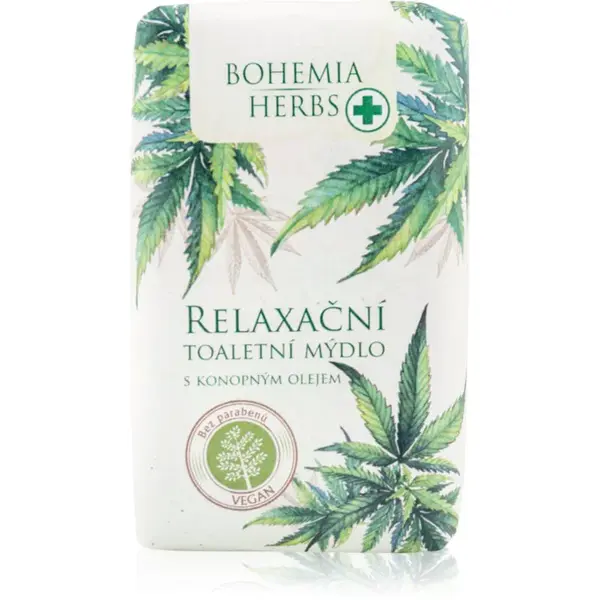 Bohemia Gifts & Cosmetics Bohemia Herbs Cannabis tuhé mýdlo 100 g