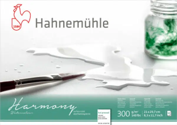 Akvarelový blok HHM Harmony HP A4 300g