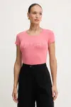 Tričko Guess dámské, oranžová barva, W5YI46 J1314