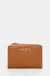 Peněženka Guess TALENT dámská, hnědá barva, SWNG96 69156