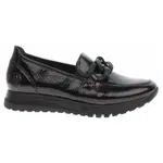 Dámské mokasiny Rieker 49051-35 bordo-black 36